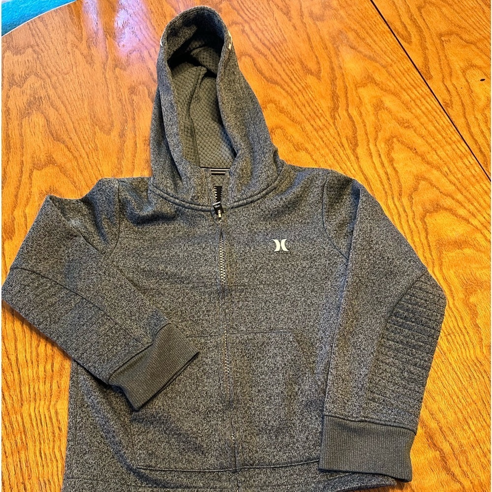 Kids Sweater Long Sleeve Full Zipper Front Size 5
